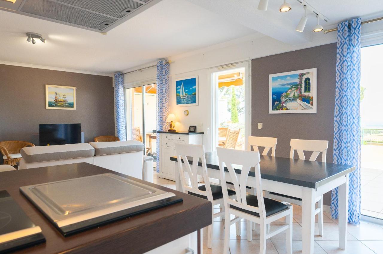 La Cle Vue Mer, Clim, Terrasse, Parking A Hyeres Luaran gambar